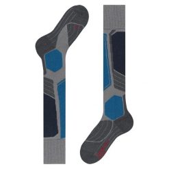 Skarpetki Falke SK1 Comfort. Szare skarpety Falke, bez wzorów, z jedwabiu. Za 230.50 zł.