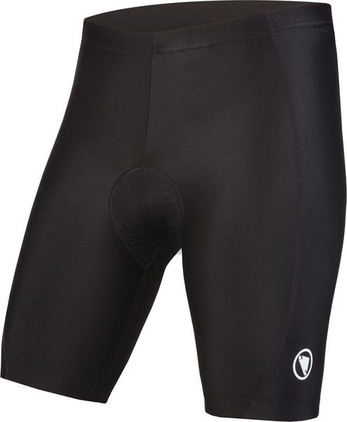 Szorty 6-panelowe Endura II. Czarne spodenki rowerowe ENDURA, xl, bez wzorów, z lycry, rowerowe. Za 169.99 zł.