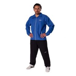 Kurtka z dresu Kwon Mix & Match. Niebieskie kurtki KWON, l, bez wzorów, z dresówki, bez kaptura. Za 292.50 zł.