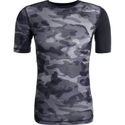 Reebok Tshirt z nadrukiem black. T-shirty sportowe marki Reebok. W wyprzedaży za 135.20 zł.