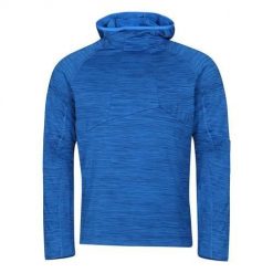 Bluza sportowa męska Alpine Pro MSWB331653. Niebieskie bluzy bez kaptura Alpine Pro, m, bez wzorów, bez kaptura. Za 328.00 zł.