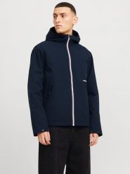 Jack & Jones Kurtka przejściowa w kolorze granatowym rozmiar: XL. Niebieskie kurtki Jack & Jones, xl, bez wzorów, bez kaptura. Za 130.99 zł.