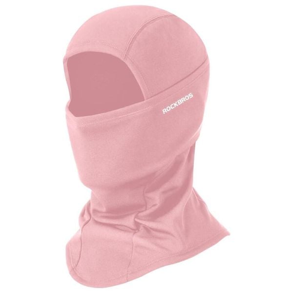 Kominiarka outdoorowa wiatroszczelna komin. Czerwone szaliki ROCKBROS, bez wzorów, z elastanu. Za 55.60 zł.
