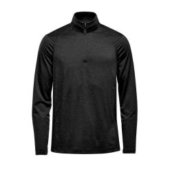 Bluza Męska Milano H2XDRY Quarter Zip Pullover. Czarne bluzy STORMTECH, m, bez wzorów, bez kaptura. Za 219.99 zł.