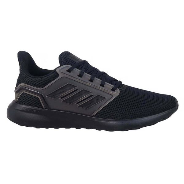 Buty męskie adidas EQ19 Run. Czarne buty do biegania Adidas, bez wzorów, bez zapięcia, do biegania. Za 259.00 zł.
