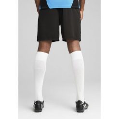 Męskie szorty treningowe Olympique Marsylia PUMA Black Copper Metallic. Czarne krótkie spodenki sportowe Puma, m, bez wzorów. W wyprzedaży za 179.00 zł.