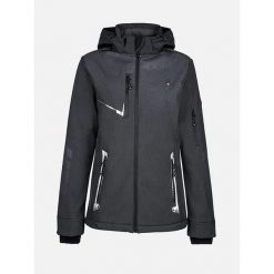 Windbreaker Aulp Nevim. Brązowe kurtki przeciwdeszczowe Aulp, bez wzorów, z softshellu, bez kaptura. Za 425.00 zł.