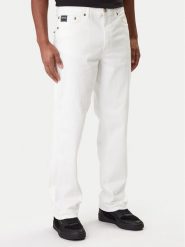 Versace Jeans Couture Jeansy 80GAB5RE CEWCA Biały Straight Fit. Białe jeansy Versace Jeans Couture, m. Za 939.99 zł.