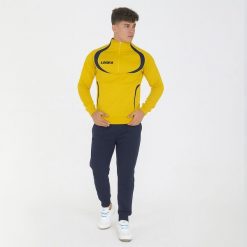 Dres sportowy ALGERIA MEKSYK. Żółte komplety dresowe Legea, xl, bez wzorów, z dresówki, bez ramiączek. W wyprzedaży za 100.00 zł.