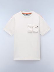 NAPAPIJRY Koszulka "Rivalto" w kolorze kremowym rozmiar: S. Białe bezrękawniki NAPAPIJRY, s, bez wzorów, z bawełny, bez kołnierzyka, bez ramiączek. Za 119.12 zł.