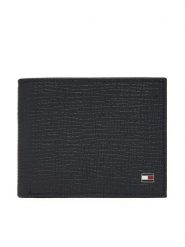 Tommy Hilfiger Portfel Th Flag Mini Cc Wallet AM0AM13708 Granatowy. Niebieskie portfele Tommy Hilfiger, bez wzorów, ze skóry. Za 219.99 zł.