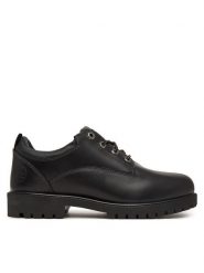 Timberland Półbuty Heritage TB0A5S9WW021 Czarny. Czarne eleganckie półbuty Timberland, bez wzorów, ze skóry, bez obcasa, bez zapięcia. Za 709.99 zł.