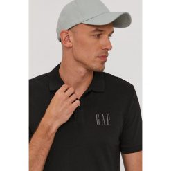 GAP - Polo. Białe koszulki polo GAP, l, z aplikacjami, z dzianiny, bez kołnierzyka, bez ramiączek. W wyprzedaży za 79.90 zł.