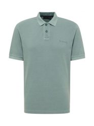 ELBSAND Koszulka polo "Len" w kolorze miętowym rozmiar: S. Zielone koszulki polo ELBSAND, s, bez wzorów, z bawełny, bez kołnierzyka, bez ramiączek. Za 134.95 zł.