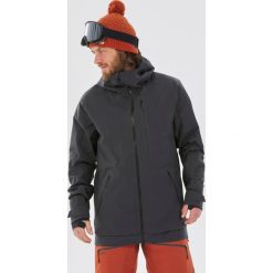 Kurtka narciarska męska Wedze FR500. Szare kurtki narciarskie i snowboardowe WED'ZE, l, bez wzorów, z materiału, bez kaptura. Za 649.99 zł.