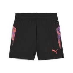 Młodzieżowe szorty piłkarskie IndividualCUP PUMA Black. Czarna szorty Puma, m, bez wzorów, klasyczne, z standardowym stanem. W wyprzedaży za 109.00 zł.