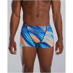 Spodenki pływackie męskie TYR Square Leg Swimsuit - Riptide. Brązowe odzież kąpielowa TYR, m, bez wzorów, sportowe. Za 199.99 zł.