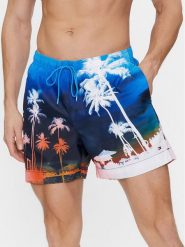 Tommy Hilfiger Szorty kąpielowe Photoprint UM0UM03295 Kolorowy Regular Fit. Kąpielówki Tommy Hilfiger, m, bez wzorów, z syntetyku. Za 209.99 zł.