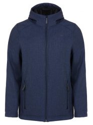 Elkline Kurtka softshellowa "Base" w kolorze granatowym rozmiar: XXL. Niebieskie kurtki outdoor i hardshell elkline, m, bez wzorów, z materiału, bez kaptura. Za 265.39 zł.
