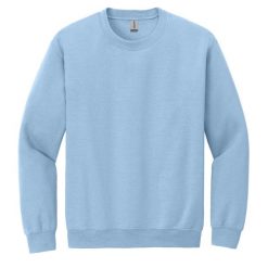 Bluza Rozpinana Z Grubej Mieszanki Dla Dorosłych Unisex. Niebieskie bluzy GILDAN, m, bez wzorów, bez kaptura. Za 63.99 zł.