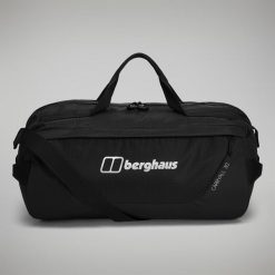 Torba podróżna Berghaus Carry All Mule 30 Au. Czarne odzież kompresyjna Berghaus, bez wzorów, z materiału, na ramię, małe, bez dodatków. Za 274.99 zł.