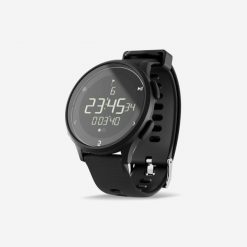 Zegarek do biegania Kalenji W500M. Czarne, cyfrowe zegarki Decathlon, plastikowe. Za 69.99 zł.
