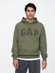 GAP Bluza w kolorze khaki rozmiar: S. Brązowe bluzy GAP, s, bez wzorów, z kapturem. Za 97.51 zł.