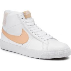 Buty NIKE - Sb Zoom Blazer Mid Prm CJ6983 102 White/Celestal Gold. Białe buty sportowe casual Nike, bez wzorów, z materiału, bez zapięcia. Za 379.00 zł.