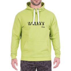 Bluza w kolorze limonkowym. Bluzy z kapturem marki Jeep, m, z kapturem. W wyprzedaży za 119.95 zł.