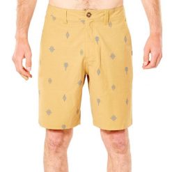 Szorty kąpielowe męskie Rip Curl Boardwalk Salt Water Culture. Żółte krótkie spodenki sportowe Rip Curl, m, bez wzorów, z bawełny. Za 139.99 zł.