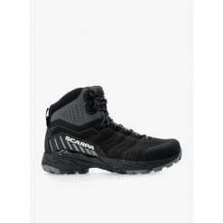 Buty trekkingowe męskie Scarpa Rush TRK GTX. Czarne buty trekkingowe Scarpa, bez wzorów, bez zapięcia. Za 692.99 zł.