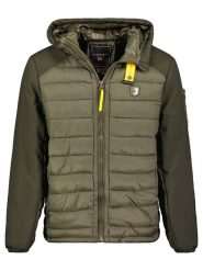 Geographical Norway Kurtka pikowana "Abator" w kolorze khaki rozmiar: XL. Brązowe kurtki Geographical Norway, xl, bez wzorów, bez kaptura. Za 310.38 zł.