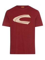 Camel Active Koszulka w kolorze kremowo-czerwonym rozmiar: L. Czerwone bezrękawniki Camel Active, l, bez wzorów, z bawełny, bez kołnierzyka, bez ramiączek. Za 91.56 zł.