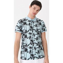 Koszulka polo w palmy - Zielony. Koszulki polo sportowe marki House. Za 59.99 zł.