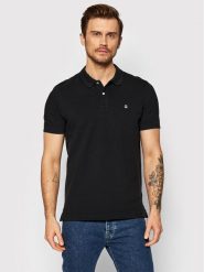 United Colors Of Benetton Polo 3089J3179 Czarny Regular Fit. Czarne koszulki polo United Colors Of Benetton, m, bez wzorów, z bawełny, bez kołnierzyka, bez ramiączek. Za 149.99 zł.
