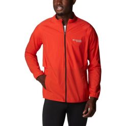 Kurtka do biegania męska Columbia Endless Trail Wind Shell. Brązowe kurtki Columbia, m, bez wzorów, bez kaptura, do biegania. W wyprzedaży za 390.00 zł.