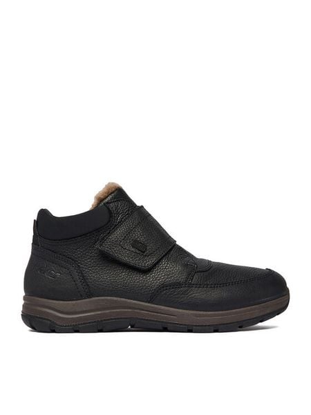 Rieker Botki CEO-03680-00 Czarny. Czarne botki sznurowane Rieker, bez wzorów, ze skóry, bez obcasa, bez zapięcia. Za 459.99 zł.