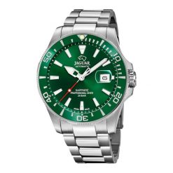 Jaguar Mężczyźnizegarek Jaguar Automatic srebrny - stal nierdzewna Zegarki męskie 1 ct Męskie. Szare zegarki Jaguar, srebrne. Za 2,952.99 zł.