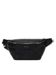 Calvin Klein Nerka Emblem Aop Emboss Waistbag LV04D3332G Czarny. Czarne saszetki i nerki CALVIN KLEIN, bez wzorów, ze skóry. Za 369.99 zł.