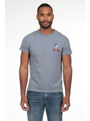 The Time of Bocha Koszulka w kolorze szarym rozmiar: L. Szare bezrękawniki The Time of Bocha, l, bez wzorów, z bawełny, bez kołnierzyka, bez ramiączek. Za 56.99 zł.