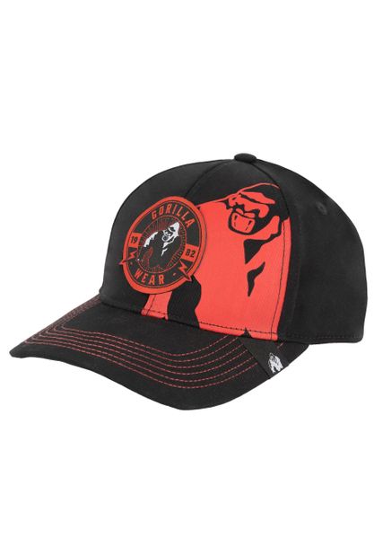 Arden Czapka - Czarny. Czarne czapki z daszkiem GORILLA WEAR, bez wzorów, z bawełny. Za 170.00 zł.