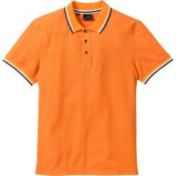 Shirt polo Regular Fit bonprix pomarańczowy. Koszulki polo bonprix. Za 24.99 zł.