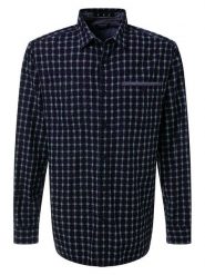 Pioneer Koszula w kolorze granatowym rozmiar: 3XL. Niebieskie koszule PIONEER, xl, bez wzorów, z bawełny, bez kołnierzyka, bez ramiączek. Za 134.95 zł.