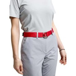 Pasek Z Logo Slam Dorosłych. Czerwone paski SLAM, bez wzorów, sportowe. W wyprzedaży za 139.05 zł.