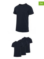 Fila Koszulki (3 szt.) w kolorze granatowym rozmiar: XXL. Niebieskie bezrękawniki Fila, xxl, bez wzorów, bez kołnierzyka, bez ramiączek. Za 108.99 zł.