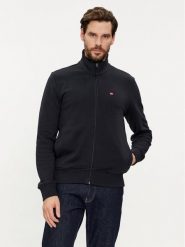 Napapijri Bluza Balis NP0A4HHW Czarny Regular Fit. Czarne bluzy Napapijri, m, bez wzorów, z bawełny, bez kaptura. Za 239.99 zł.