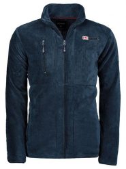 ANAPURNA Kurtka polarowa "Utah" w kolorze granatowym rozmiar: S. Niebieskie kurtki ANAPURNA, s, bez wzorów, z materiału, bez kaptura. Za 126.75 zł.