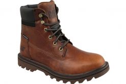 Buty do chodzenia męskie Caterpillar Cat Deplete WP Watwerproof. Brązowe buty turystyczne CATerpillar, na zimę, bez wzorów, z materiału, za kostkę, bez zapięcia, trekkingowe. Za 663.00 zł.
