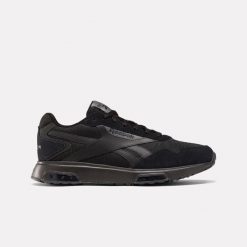Buty sportowe męskie Reebok Glide DMX sneakersy lifestylowe czarne (100201255). Czarne buty turystyczne Reebok, bez wzorów, bez zapięcia, trekkingowe. Za 259.00 zł.