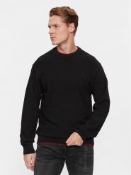 Hugo Sweter Sonderson 50500007 Czarny Regular Fit. Czarne swetry rozpinane Hugo, m, bez wzorów, z bawełny, bez kołnierzyka, bez ramiączek. Za 419.99 zł.